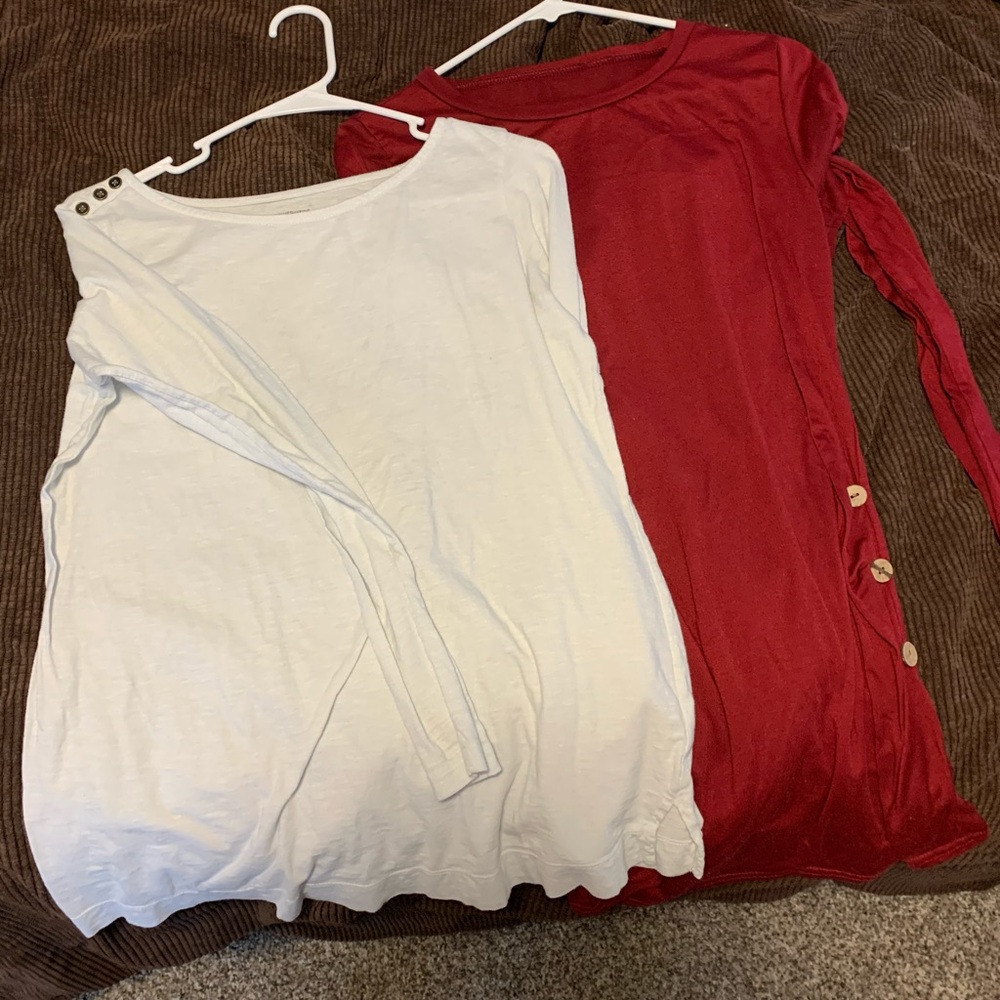 Maternity long sleeve shirt